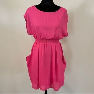 NWT pink dress WITH POCKETS